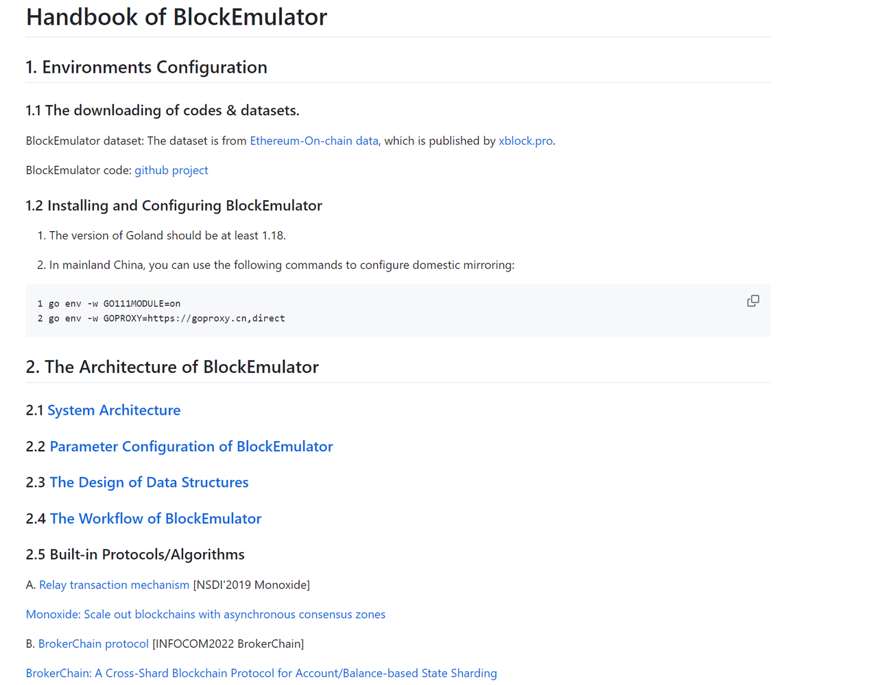 正式上线 | 区块链实验平台 BlockEmulator 1.0 – HuangLab